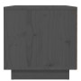 Mesitas de noche 2 uds madera maciza de pino gris 40x34x35 cm de vidaXL, Mesitas de noche - Ref: Foro24-818290, Precio: 64,40...