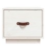 Mesitas de noche 2 uds madera maciza pino blanco 40x34x35 cm de vidaXL, Mesitas de noche - Ref: Foro24-818288, Precio: 64,40 ...