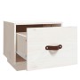 Mesitas de noche 2 uds madera maciza pino blanco 40x34x35 cm de vidaXL, Mesitas de noche - Ref: Foro24-818288, Precio: 64,40 ...