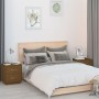 Mesitas de noche 2 uds madera de pino marrón miel 40x34x45 cm de vidaXL, Mesitas de noche - Ref: Foro24-818332, Precio: 87,11...
