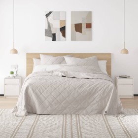 Mesita de noche madera maciza de pino blanca 40x31x50 cm de vidaXL, Mesitas de noche - Ref: Foro24-808125, Precio: 46,80 €, D...