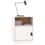 Mesitas de noche 2 uds madera maciza pino blanco 40x34x55 cm de vidaXL, Mesitas de noche - Ref: Foro24-818318, Precio: 71,75 ...
