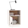 Mesitas de noche 2 uds madera maciza pino blanco 40x34x55 cm de vidaXL, Mesitas de noche - Ref: Foro24-818318, Precio: 71,75 ...