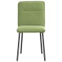 Sillas de comedor 2 unidades terciopelo verde claro en Sillas de comedor | Comprar online en Foru.es