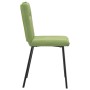 Sillas de comedor 2 unidades terciopelo verde claro en Sillas de comedor | Comprar online en Foru.es