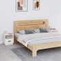 Mesitas de noche 2 uds madera maciza pino blanco 40x34x45 cm de vidaXL, Mesitas de noche - Ref: Foro24-818298, Precio: 74,05 ...