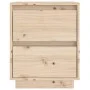 Mesita de noche madera maciza de pino 40x35x50 cm de vidaXL, Mesitas de noche - Ref: Foro24-813315, Precio: 48,27 €, Descuent...