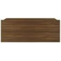 Mesita de noche flotante madera roble marrón 40x30x15 cm de vidaXL, Mesitas de noche - Ref: Foro24-815286, Precio: 29,23 €, D...