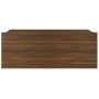 Mesita de noche flotante madera roble marrón 40x30x15 cm de vidaXL, Mesitas de noche - Ref: Foro24-815286, Precio: 30,77 €, D...