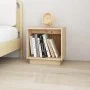 Mesita de noche de madera maciza de pino 40x30x40 cm de vidaXL, Mesitas de noche - Ref: Foro24-813335, Precio: 30,75 €, Descu...