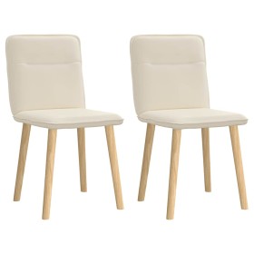 Sillas de comedor 2 unidades lino en Sillas de comedor | Comprar online en Foru.es