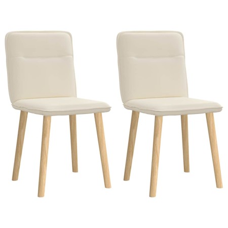 Sillas de comedor 2 unidades lino en Sillas de comedor | Comprar online en Foru.es