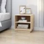 Mesita de noche de madera maciza de pino 40x34x40 cm de vidaXL, Mesitas de noche - Ref: Foro24-813325, Precio: 40,84 €, Descu...
