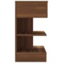 Mesita de noche madera contrachapada marrón roble 40x35x65 cm de vidaXL, Mesitas de noche - Ref: Foro24-816045, Precio: 51,82...
