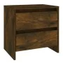 Mesita noche 2 unidades roble ahumado 45x34,5x44,5 cm de vidaXL, Mesitas de noche - Ref: Foro24-813039, Precio: 64,66 €, Desc...