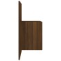 Mesita de noche de pared marrón roble de vidaXL, Mesitas de noche - Ref: Foro24-816968, Precio: 47,09 €, Descuento: %