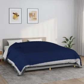 Weighted blanket blue fabric 220x260 cm 11 kg by vidaXL, Blankets - Ref: Foro24-350748, Price: 92,02 €, Discount: %