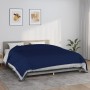 Manta con peso tela azul 220x260 cm 11 kg de vidaXL, Mantas - Ref: Foro24-350748, Precio: 93,51 €, Descuento: %