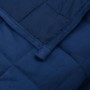 Manta con peso tela azul 150x200 cm 7 kg de vidaXL, Mantas - Ref: Foro24-350792, Precio: 57,66 €, Descuento: %