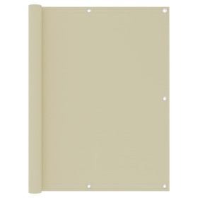 Toldo para balcón tela oxford crema 120x500 cm en Sombrillas | Comprar online en Foru.es