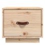 Mesitas de noche 2 uds madera maciza de pino 40x34x35 cm de vidaXL, Mesitas de noche - Ref: Foro24-818286, Precio: 73,71 €, D...