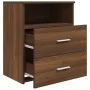 Mesitas de noche 2 unidades marrón roble 50x32x60 cm de vidaXL, Mesitas de noche - Ref: Foro24-815863, Precio: 116,85 €, Desc...