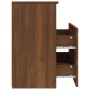 Mesitas de noche 2 unidades marrón roble 50x32x60 cm de vidaXL, Mesitas de noche - Ref: Foro24-815863, Precio: 119,38 €, Desc...