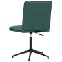 Silla de comedor de terciopelo verde oscuro en Sillas de comedor | Comprar online en Foru.es