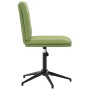 Silla de comedor de terciopelo verde claro en Sillas de comedor | Comprar online en Foru.es