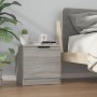 Mesitas de noche 2 unidades color gris Sonoma 40x39x40 cm de vidaXL, Mesitas de noche - Ref: Foro24-817030, Precio: 53,53 €, ...