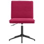 Silla de comedor terciopelo rojo tinto en Sillas de comedor | Comprar online en Foru.es
