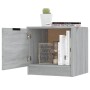 Mesitas de noche 2 unidades color gris Sonoma 40x39x40 cm de vidaXL, Mesitas de noche - Ref: Foro24-817030, Precio: 53,53 €, ...