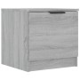 Mesitas de noche 2 unidades color gris Sonoma 40x39x40 cm de vidaXL, Mesitas de noche - Ref: Foro24-817030, Precio: 53,53 €, ...