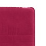 Silla de comedor terciopelo rojo tinto en Sillas de comedor | Comprar online en Foru.es