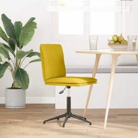 Silla de comedor terciopelo amarillo en Sillas de comedor | Comprar online en Foru.es