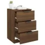 Nightstands 2 units oak brown 40x36x65 cm by vidaXL, Nightstands - Ref: Foro24-817056, Price: 92,34 €, Discount: %