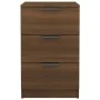 Nightstands 2 units oak brown 40x36x65 cm by vidaXL, Nightstands - Ref: Foro24-817056, Price: 92,34 €, Discount: %
