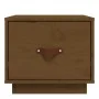 Solid pine wood honey brown bedside table 40x34x35 cm by vidaXL, Nightstands - Ref: Foro24-818291, Price: 37,72 €, Discount: %