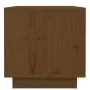 Solid pine wood honey brown bedside table 40x34x35 cm by vidaXL, Nightstands - Ref: Foro24-818291, Price: 37,72 €, Discount: %