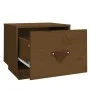 Solid pine wood honey brown bedside table 40x34x35 cm by vidaXL, Nightstands - Ref: Foro24-818291, Price: 37,72 €, Discount: %