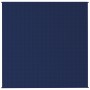 Manta con peso tela azul 200x200 cm 9 kg de vidaXL, Mantas - Ref: Foro24-350742, Precio: 79,48 €, Descuento: %