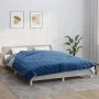 Weighted blanket in blue fabric 220x240 cm 15 kg by vidaXL, Blankets - Ref: Foro24-3154864, Price: 121,41 €, Discount: %