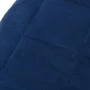 Weighted blanket in blue fabric 220x240 cm 15 kg by vidaXL, Blankets - Ref: Foro24-3154864, Price: 121,41 €, Discount: %
