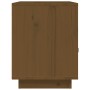 Mesita de noche madera maciza de pino marrón miel 40x34x45 cm de vidaXL, Mesitas de noche - Ref: Foro24-818301, Precio: 39,64...