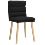 Sillas de comedor 2 unidades tela negro en Sillas de comedor | Comprar online en Foru.es