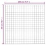 Manta con peso tela gris 200x200 cm 13 kg de vidaXL, Mantas - Ref: Foro24-350725, Precio: 85,72 €, Descuento: %