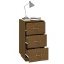 Mesitas de noche 2 uds madera de pino marrón miel 40x40x75 cm de vidaXL, Mesitas de noche - Ref: Foro24-818342, Precio: 166,0...