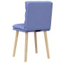 Sillas de comedor 2 uds tela azul jeans en Sillas de comedor | Comprar online en Foru.es