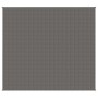 Manta con peso tela gris 200x220 cm 13 kg de vidaXL, Mantas - Ref: Foro24-3154841, Precio: 76,12 €, Descuento: %