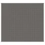Manta con peso tela gris 200x220 cm 13 kg de vidaXL, Mantas - Ref: Foro24-3154841, Precio: 92,43 €, Descuento: %